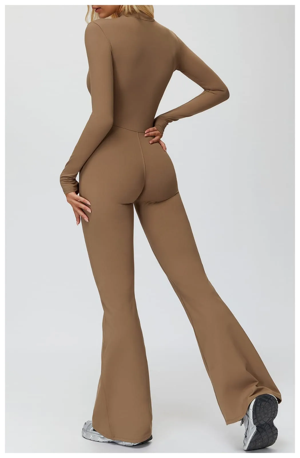 SculptFit Zip Jumpsuit — صورة 3