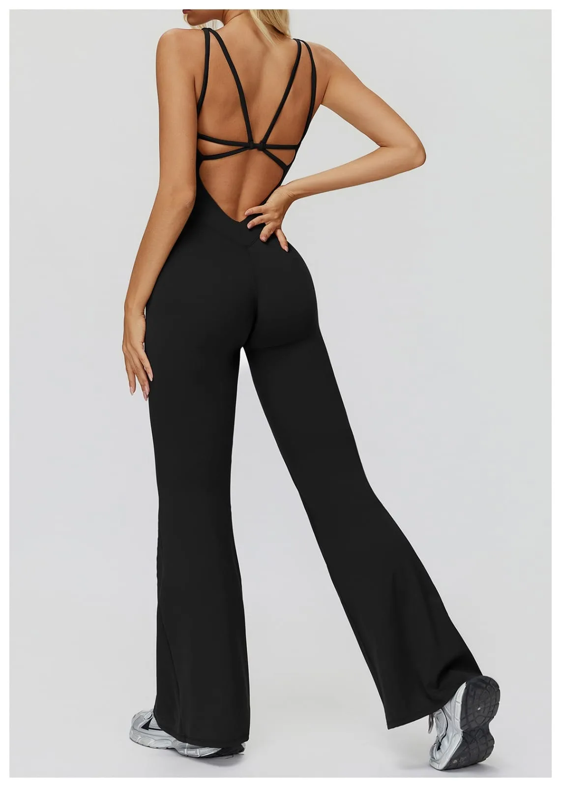 SculptFit Flare Jumpsuit — صورة 6