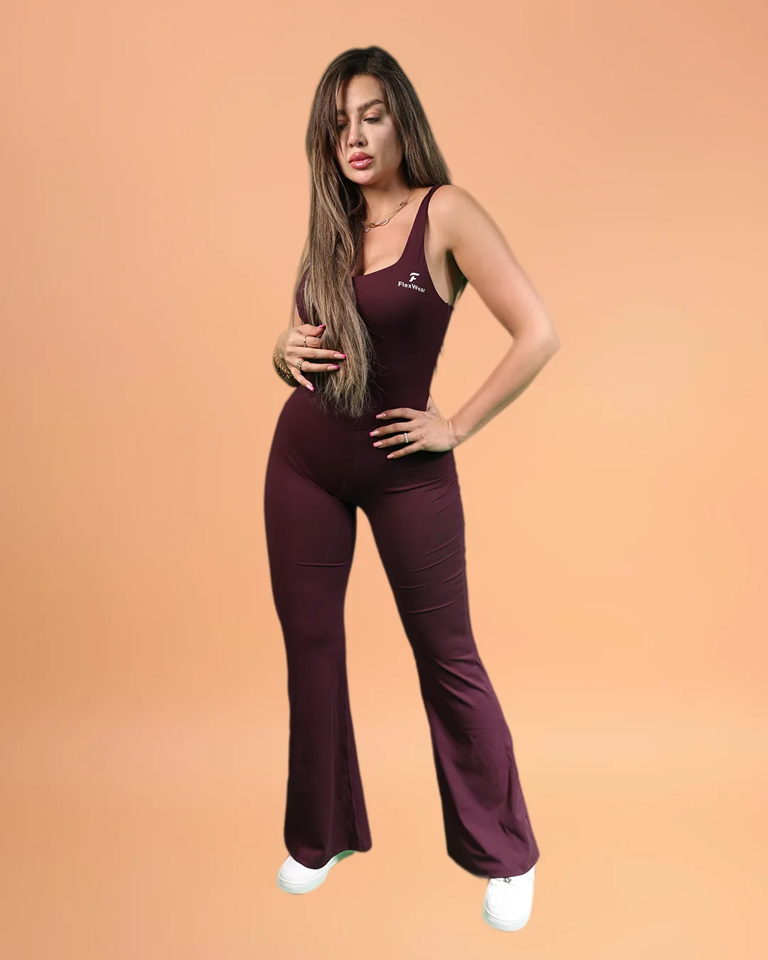 אוברול SculptFit Flare